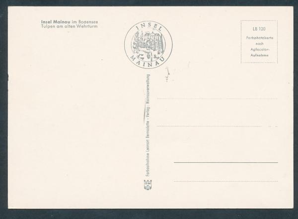 „Gärtnerturm“ Insel Mainau im Bodensee